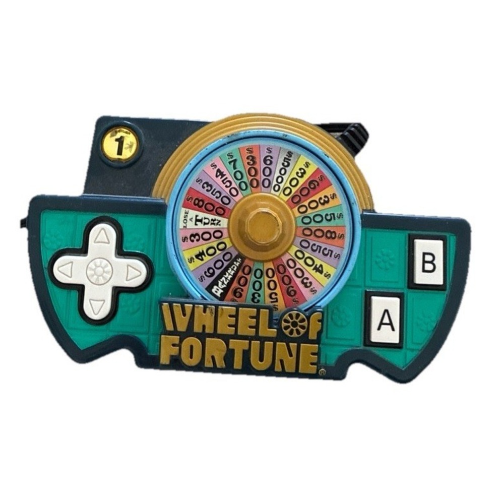 Wheel Of Fortune Plug N Play 2005 TV Video Game JAKKS Pacific